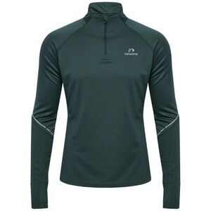Newline Mens Power Logo Half Zip Track Top / Green Gables
